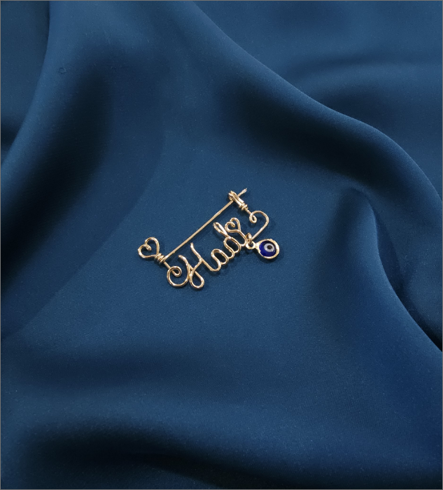 Name Engraved Brooches