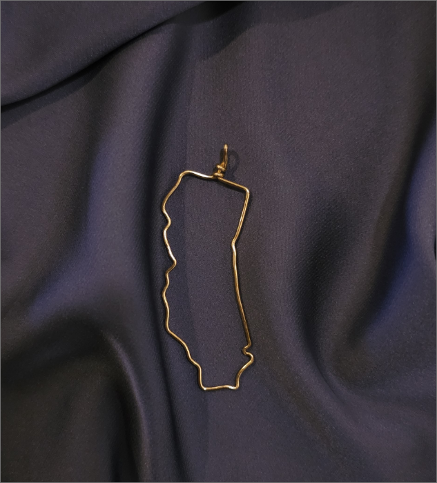 California Outline Pendant